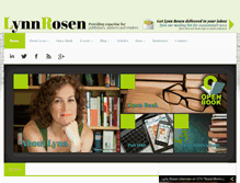 Tablet Screenshot of lynnrosen.com
